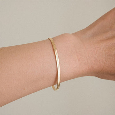 Vida Gold Fishbone Bracelet