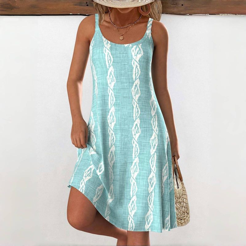 Aureana | Elegant Boho Summer Dress