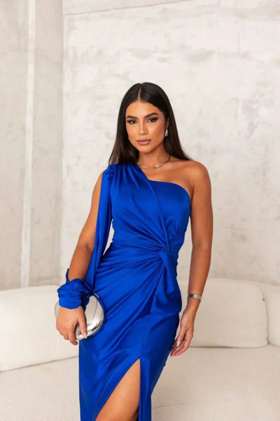 Alison - Elegant Maxi Dress with Slit