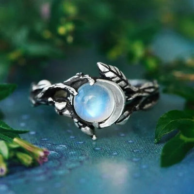 Holly | Celestial Moonstone Ring