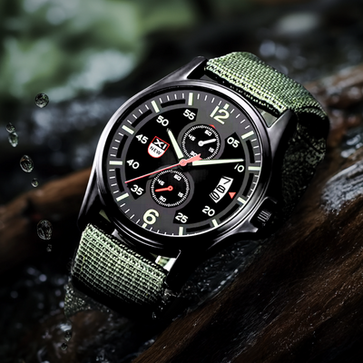 Military Quartz Watch™ - Olsen & Olsen - Sophie New York