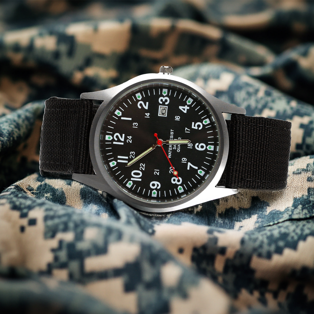 Casual UR MED REM™ - Military-Inspired Watch for Everyday Use