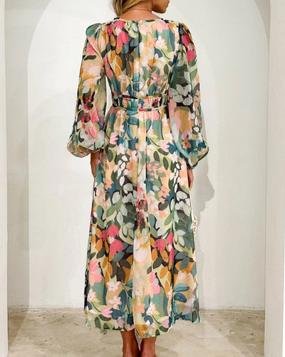 Carlotta™ | Elegant Floral Dress