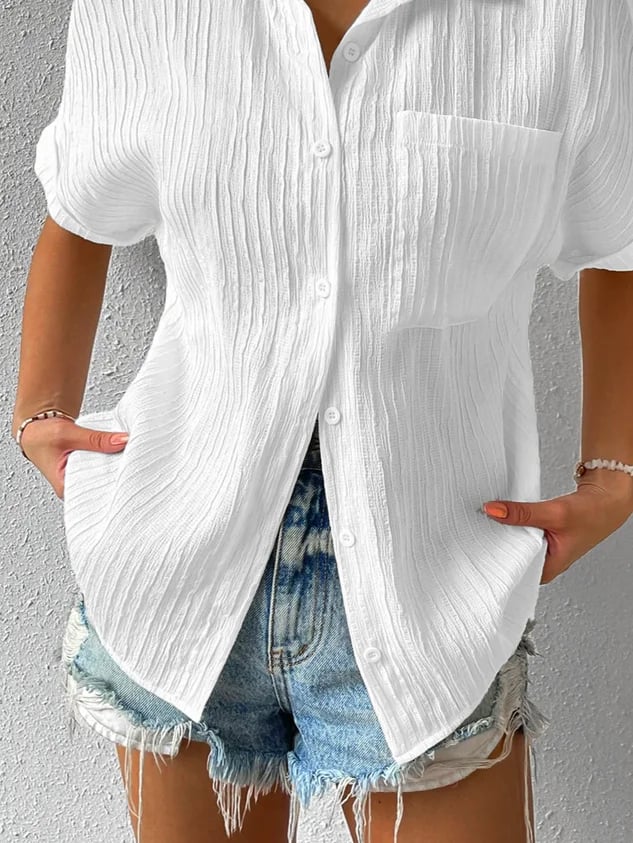 Katie | Stylish Button-Up Summer Shirt