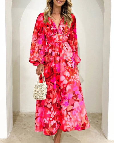 Carlotta™ | Elegant Floral Dress