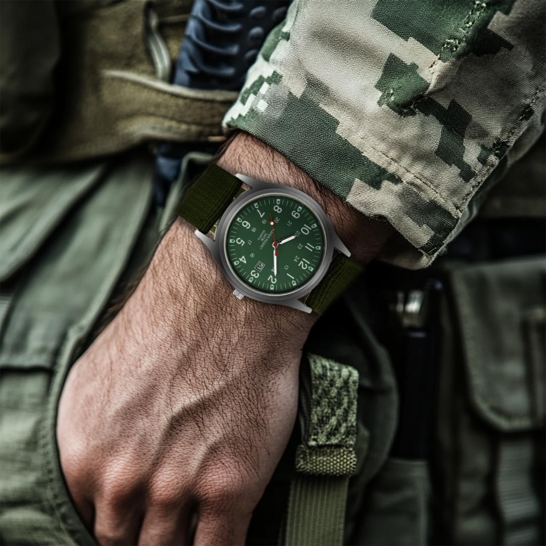 Casual UR MED REM™ - Military-Inspired Watch for Everyday Use - Sophie New York