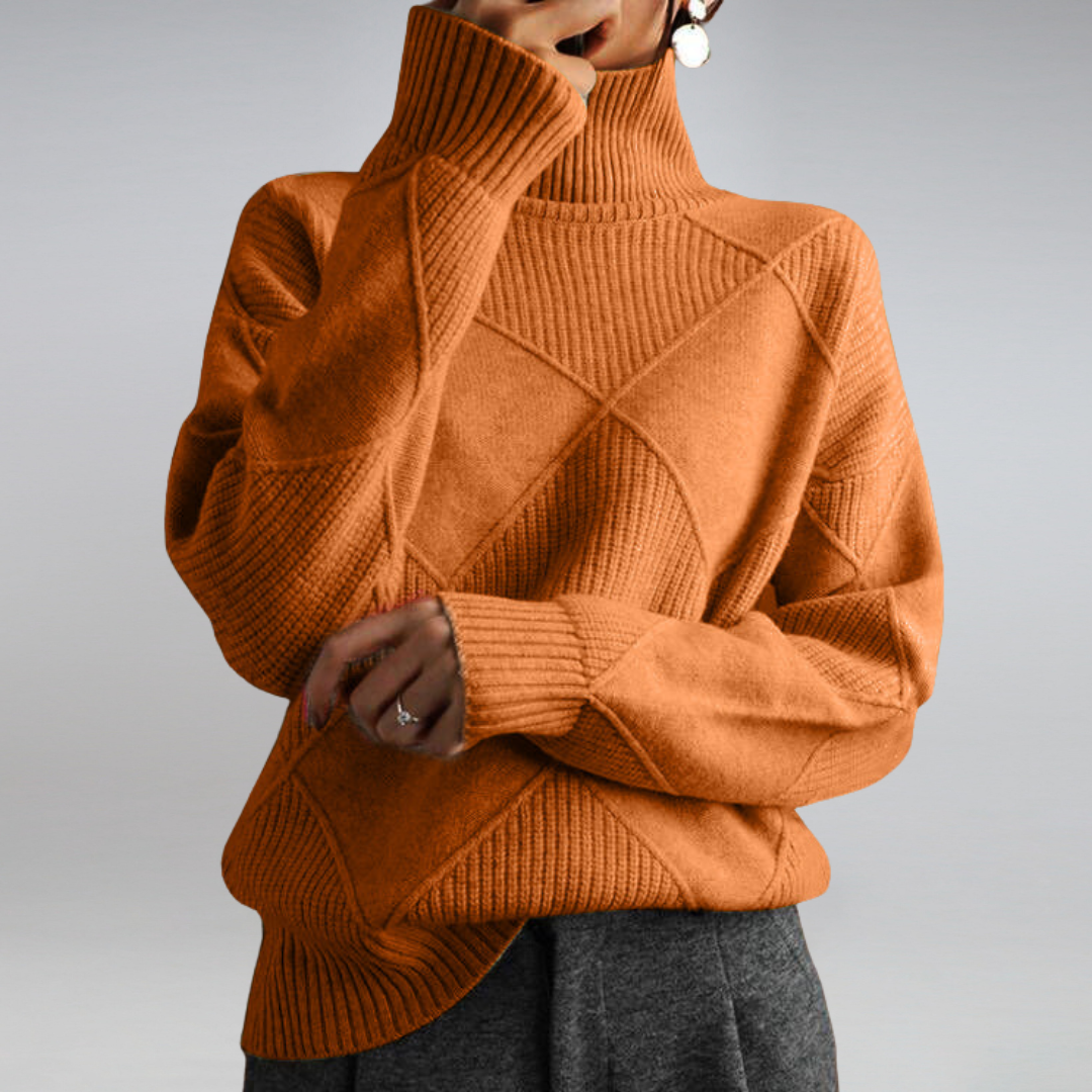 Adelina™ - Soft turtleneck sweater