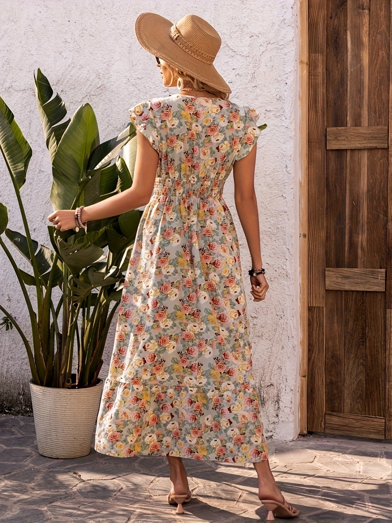 Addison | Stylish Summer Floral Maxi Dress