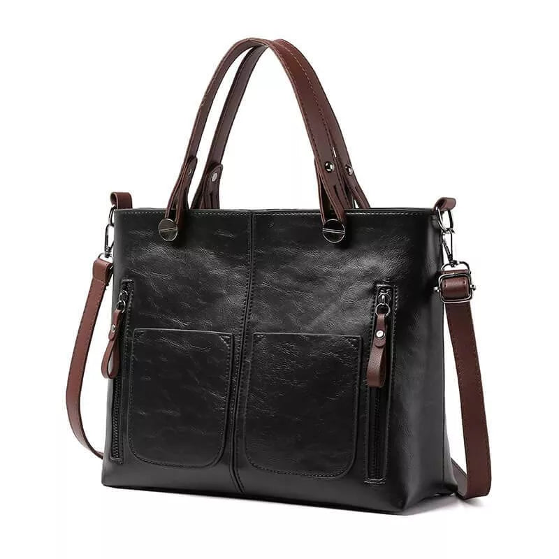 Maelis™ - Leather Shoulder Bag