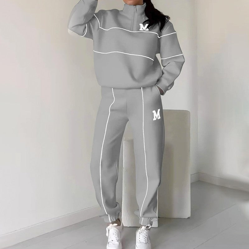 Jade - Linen Casual Hoodie Set 2-piece