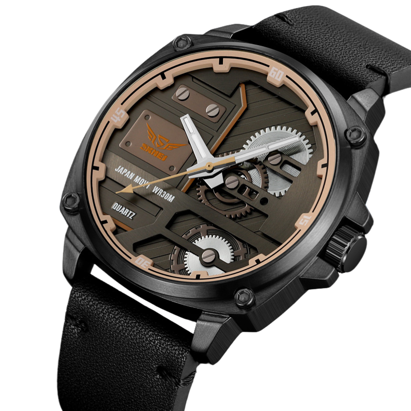 van Baerle® - Quartz Leather Men's Watch