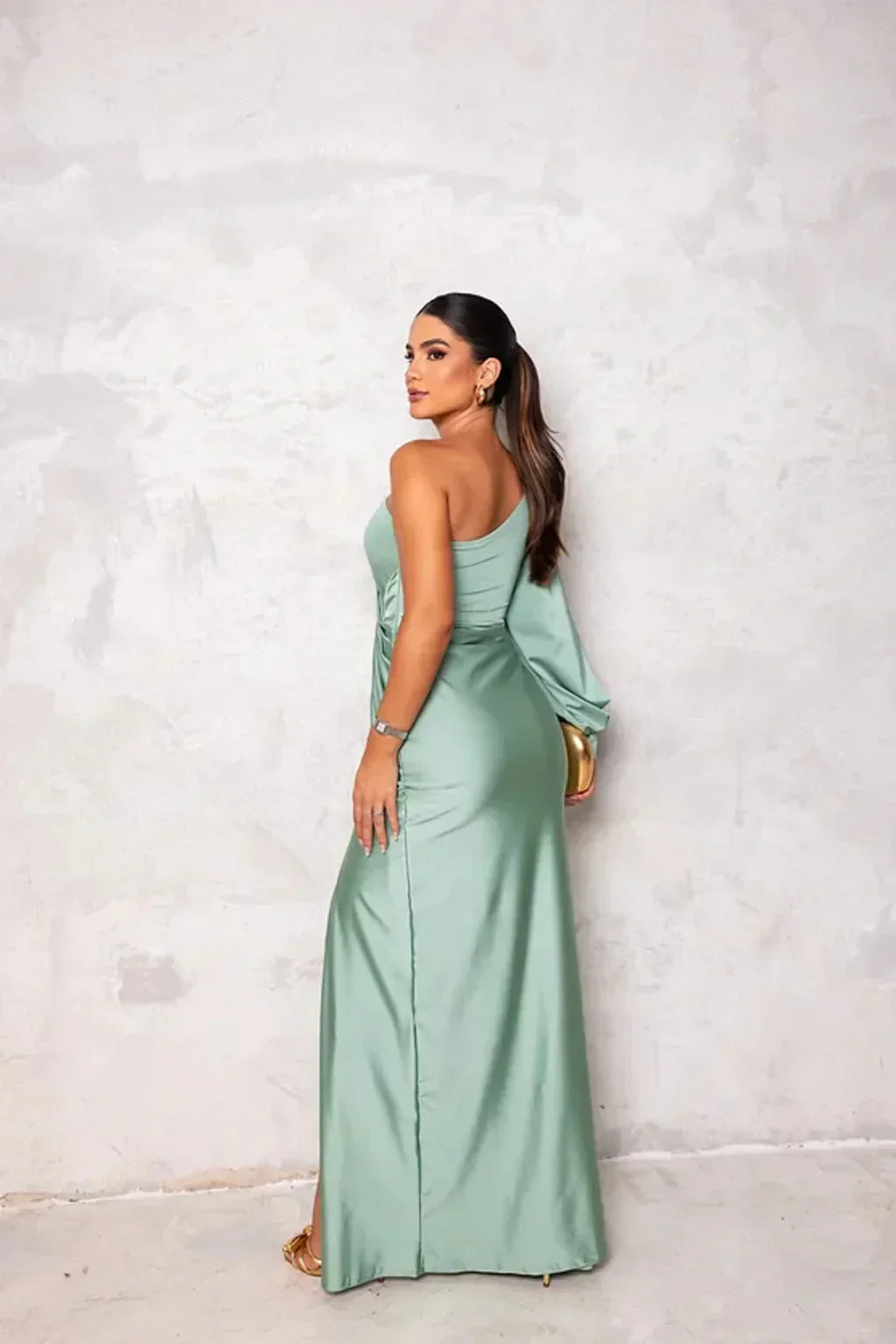 Alison - Elegant Maxi Dress with Slit