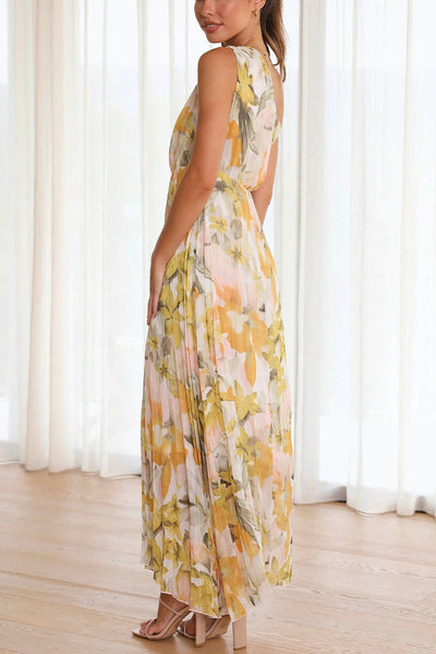 Glea™ | Printed Off-Shoulder Dress