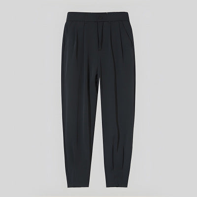 FlexElegance™ | Suit Pants with Slim Ankle Cut