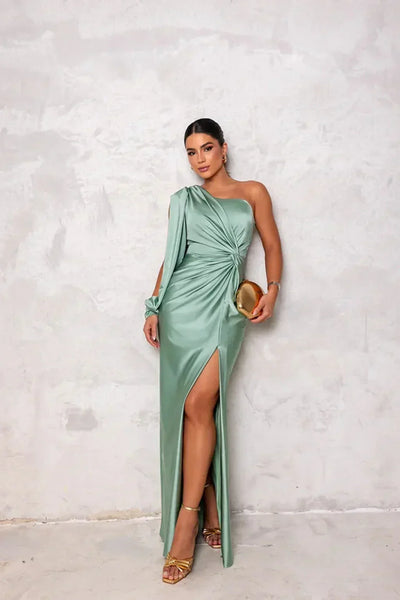 Alison - Elegant Maxi Dress with Slit