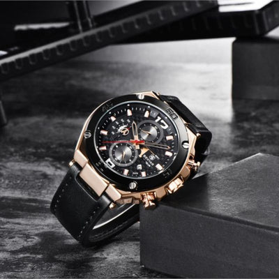 Quartz Multifunction Sport Chronograph Watch