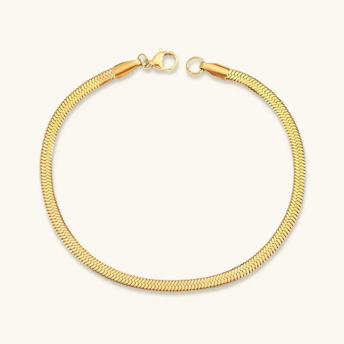 Vida Gold Fishbone Bracelet