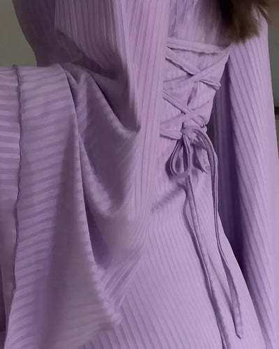 Rosea Elegant Chic Knit Maxi Dress