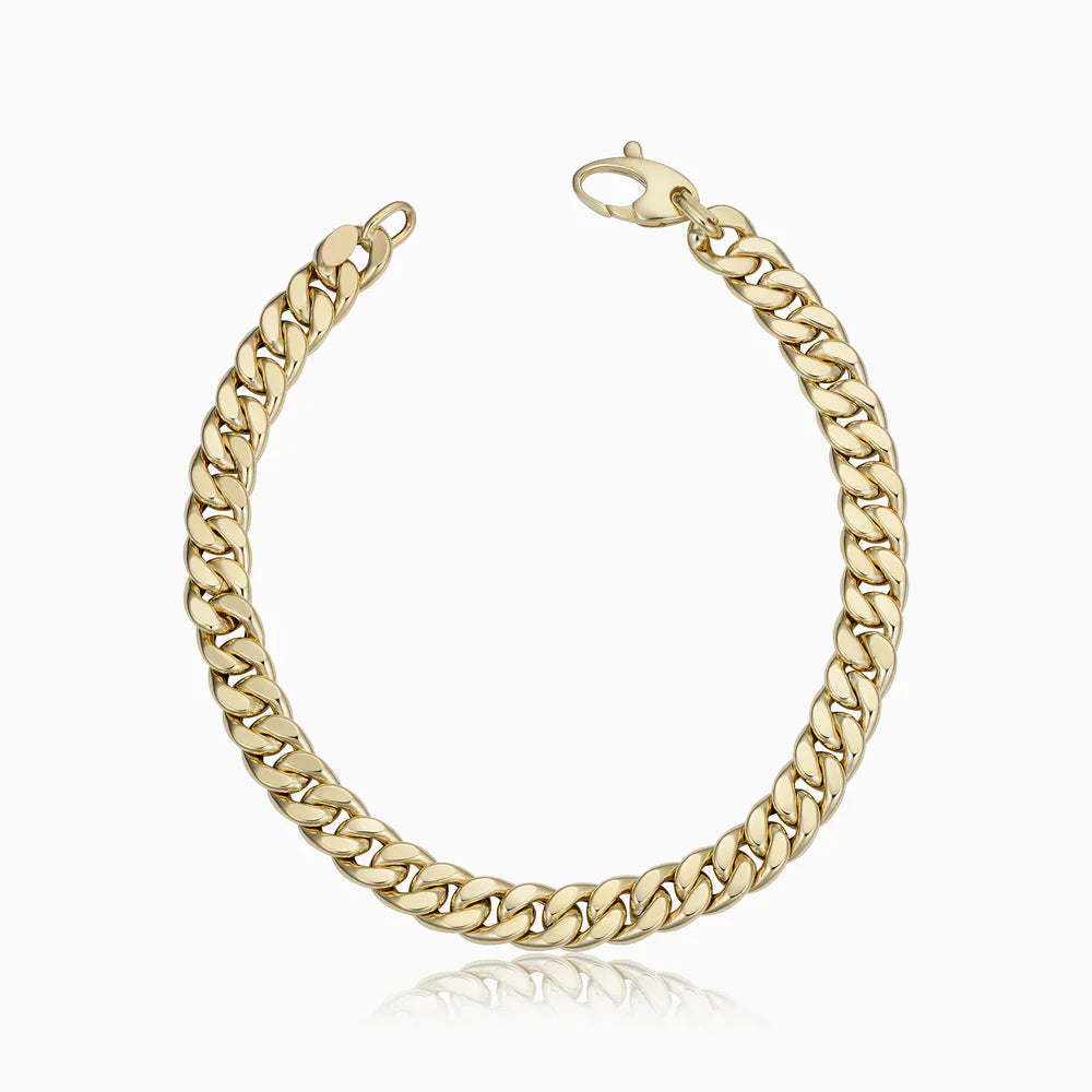 Discounted Cuban Bracelet | Gold 16k