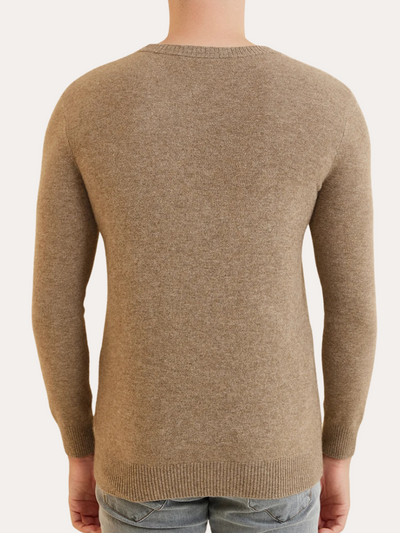 Signature Cashmere Sweater - Sable Khaki - Sophie New York