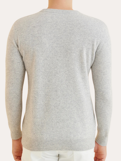 Signature Cashmere Sweater - Gray - Sophie New York