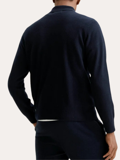 Cashmere Jacket Navy Blue