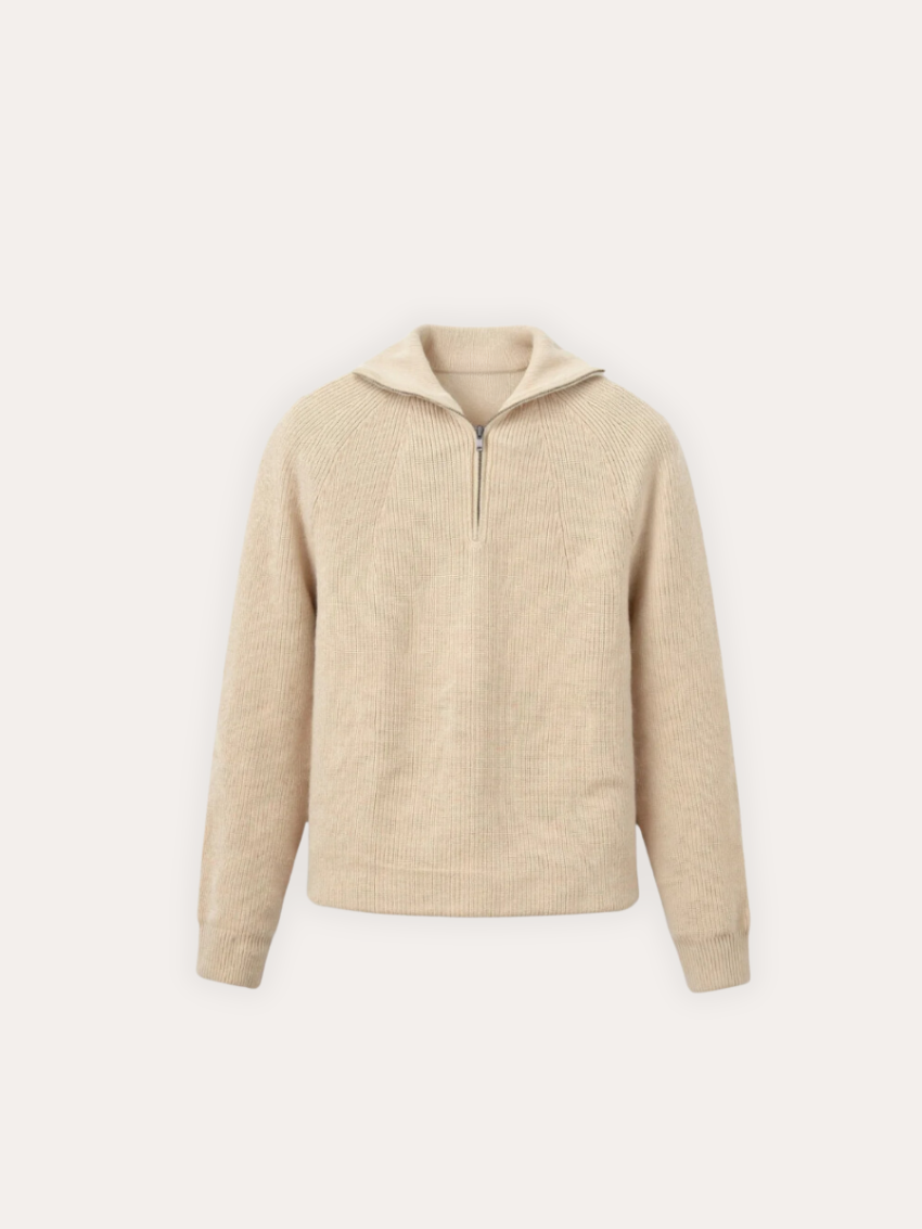Quarter Zip Sweater - Sophie New York