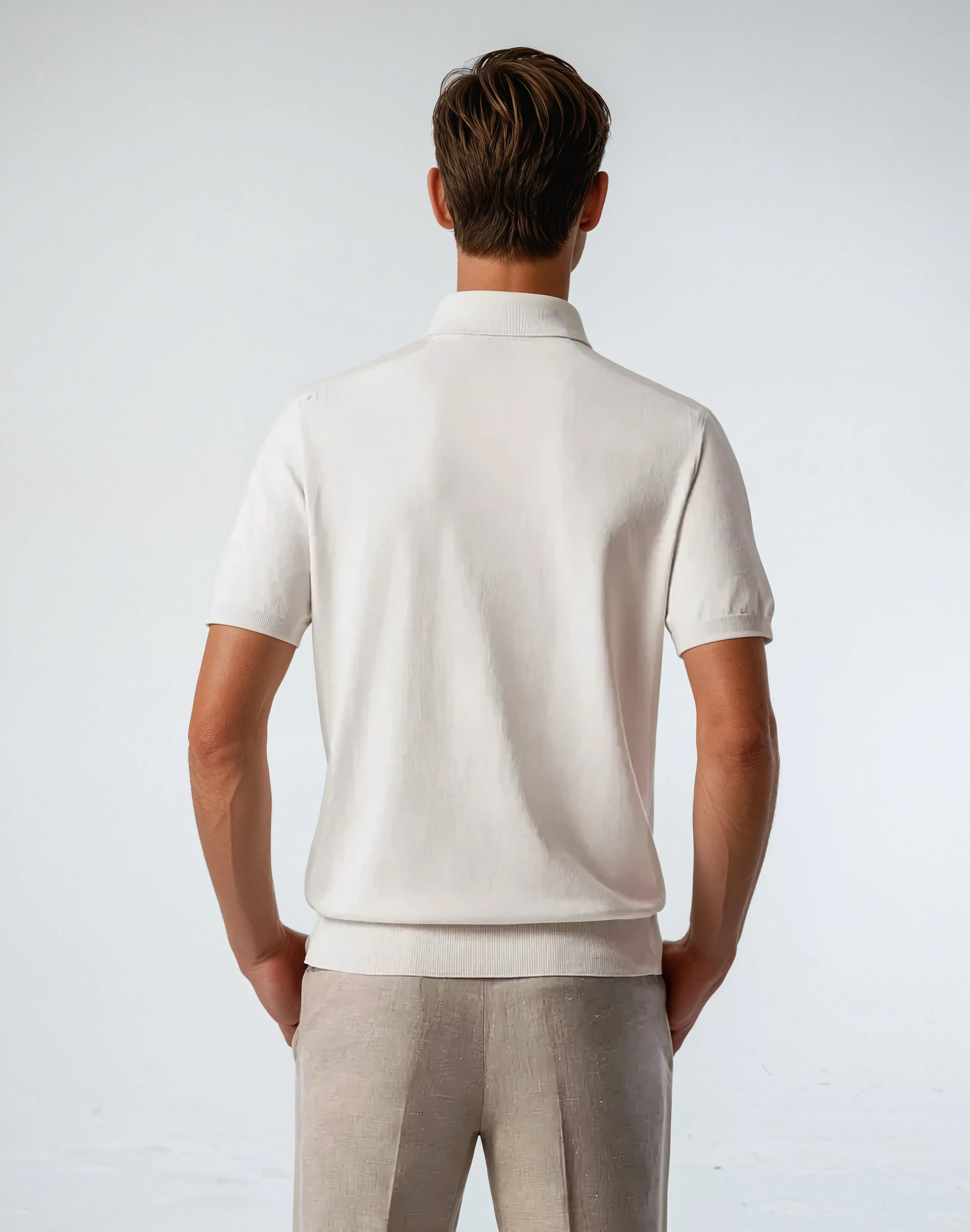 Zip Polo - Beige - Sophie New York