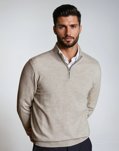 Half Zip Sweater - Sophie New York