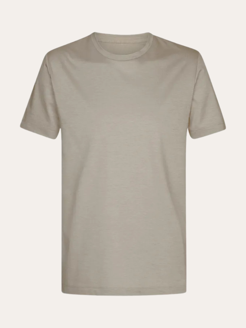 Signature Supima T-shirt – Taupe - Sophie New York