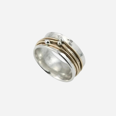 Bianca | Vintage Gold-Plated Silver Ring