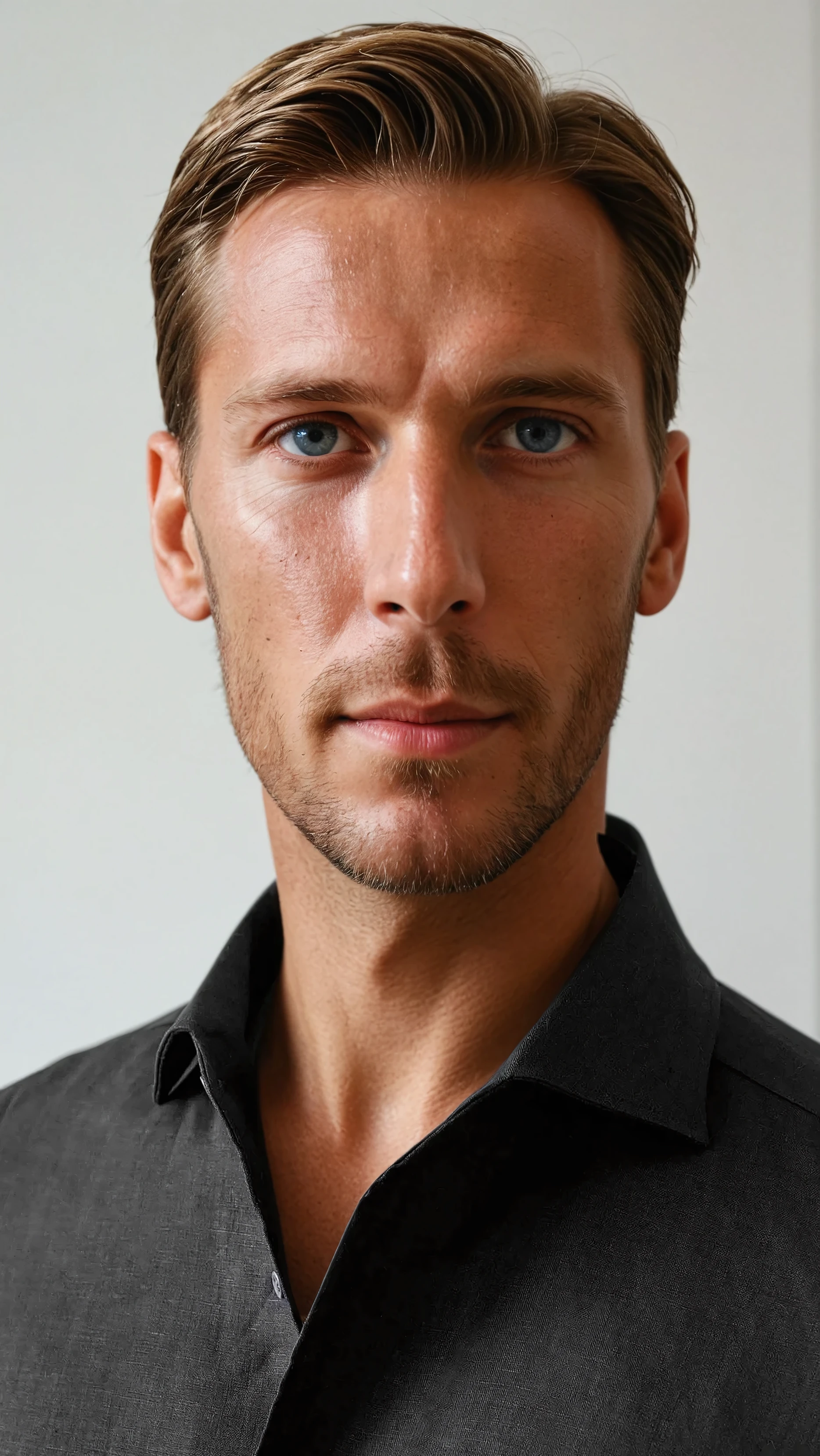 Linen Shirt Black - Sophie New York