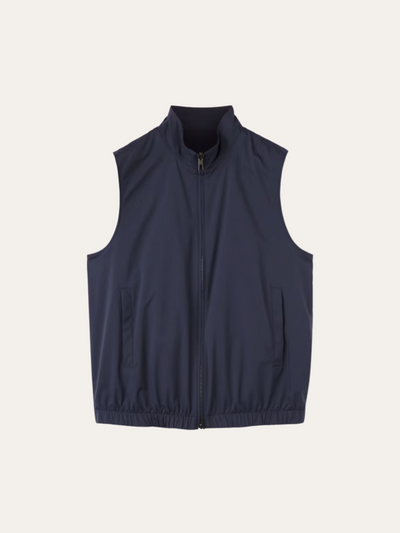 Reversible City Bodywarmer - Navy Blue - Sophie New York