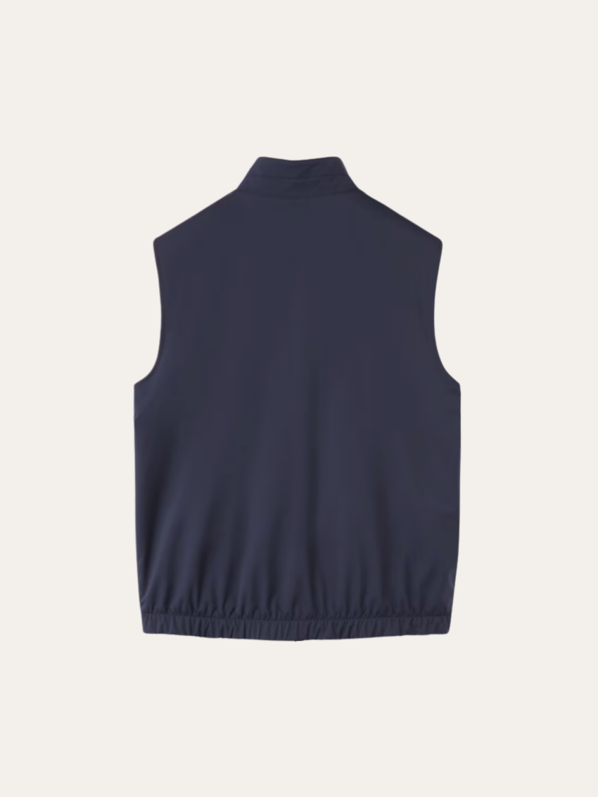Reversible City Bodywarmer - Navy Blue - Sophie New York