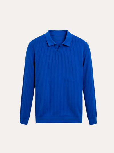 Striped Polo with Long Sleeves - Sophie New York