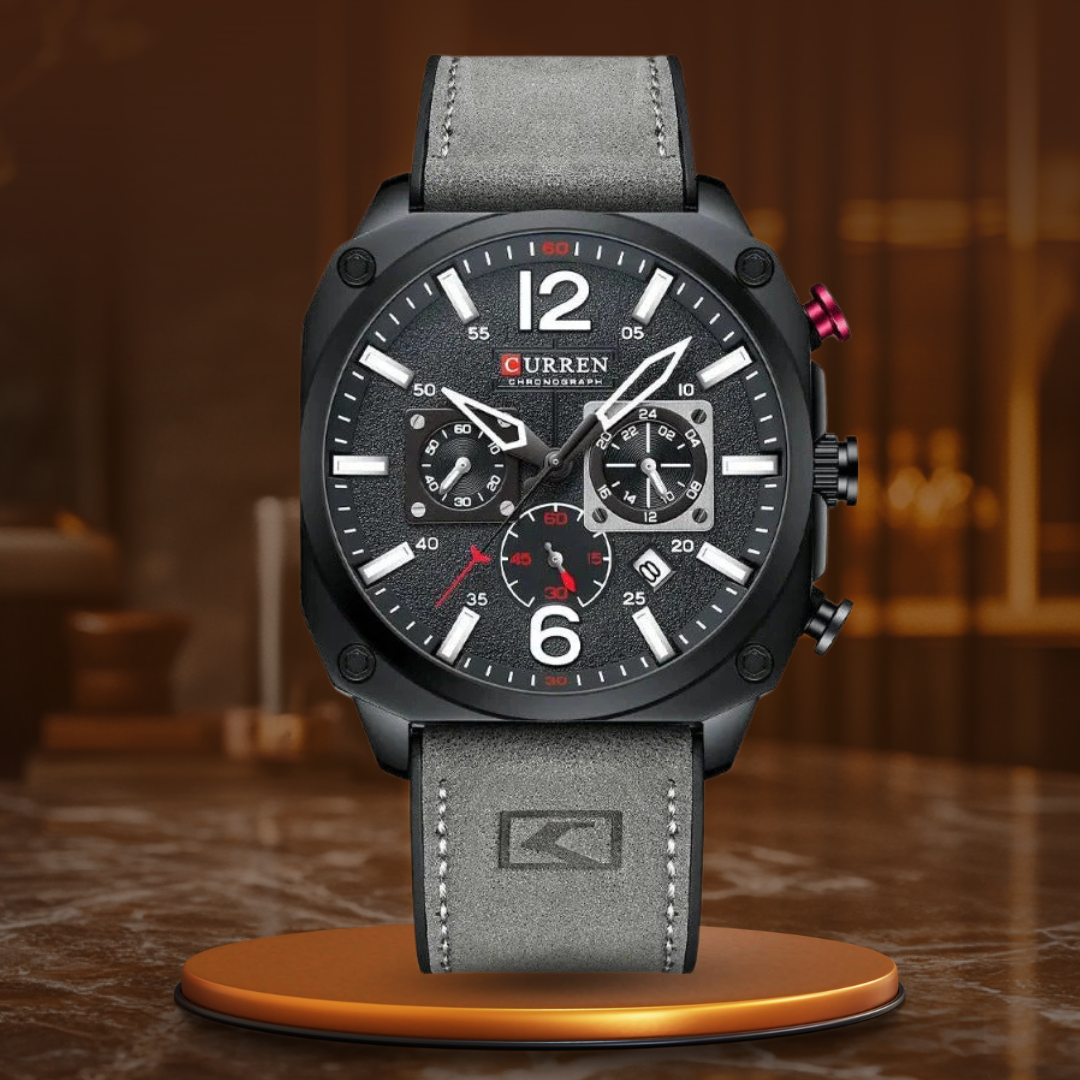 van Baerle® - Excellent Business Leather Quartz Watch