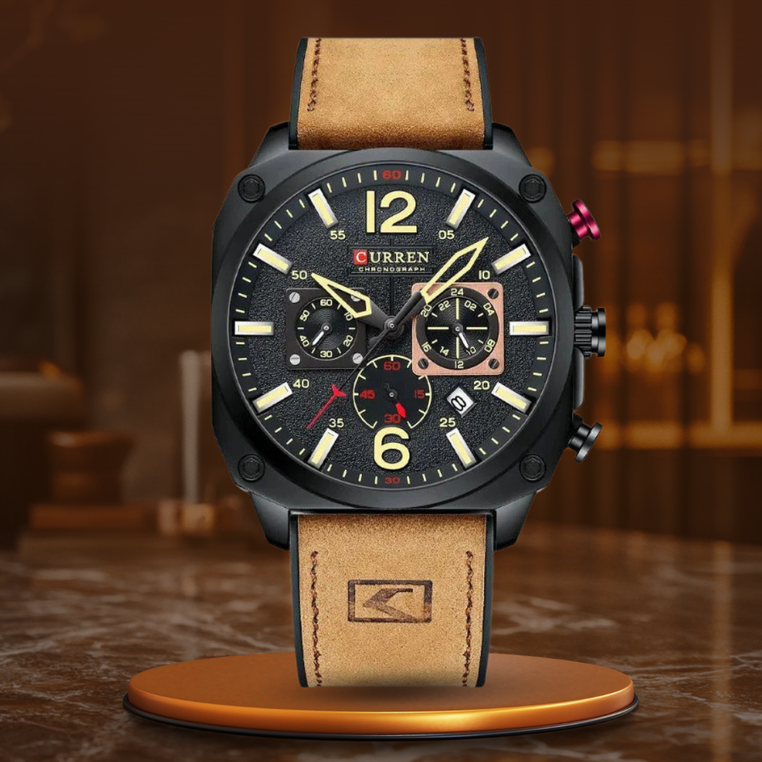 van Baerle® - Excellent Business Leather Quartz Watch