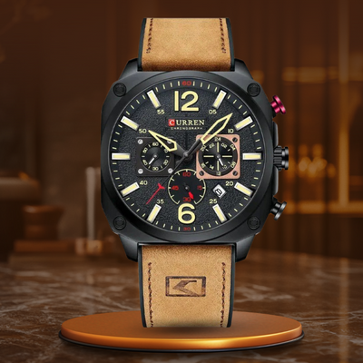 van Baerle® - Excellent Business Leather Quartz Watch