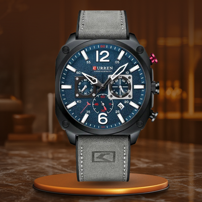 van Baerle® - Excellent Business Leather Quartz Watch