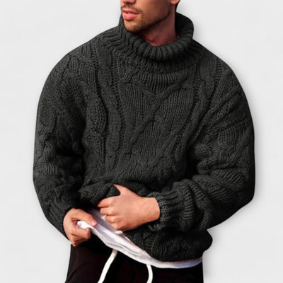 Lars | Winter Knit Turtleneck Sweater