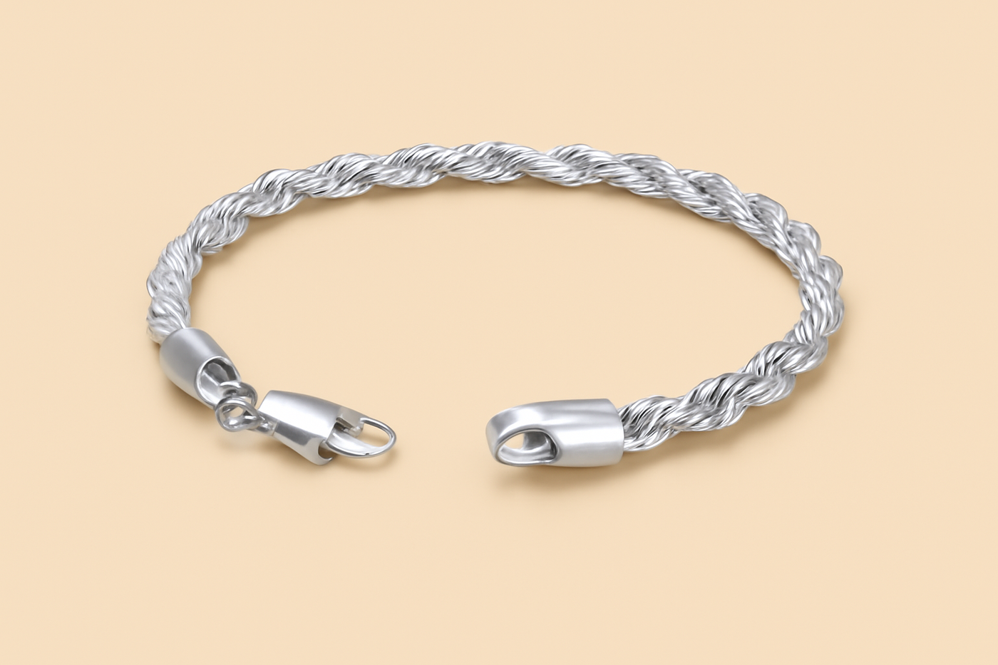 Stylish 3mm Twist Bracelet - Perfect for Him and Her