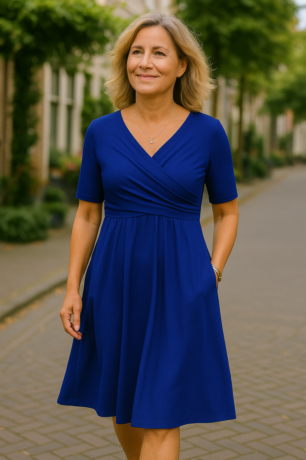 Rachel | Stylish Comfortable Midi Dress