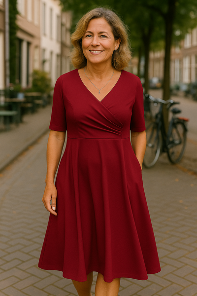 Rachel | Stylish Comfortable Midi Dress