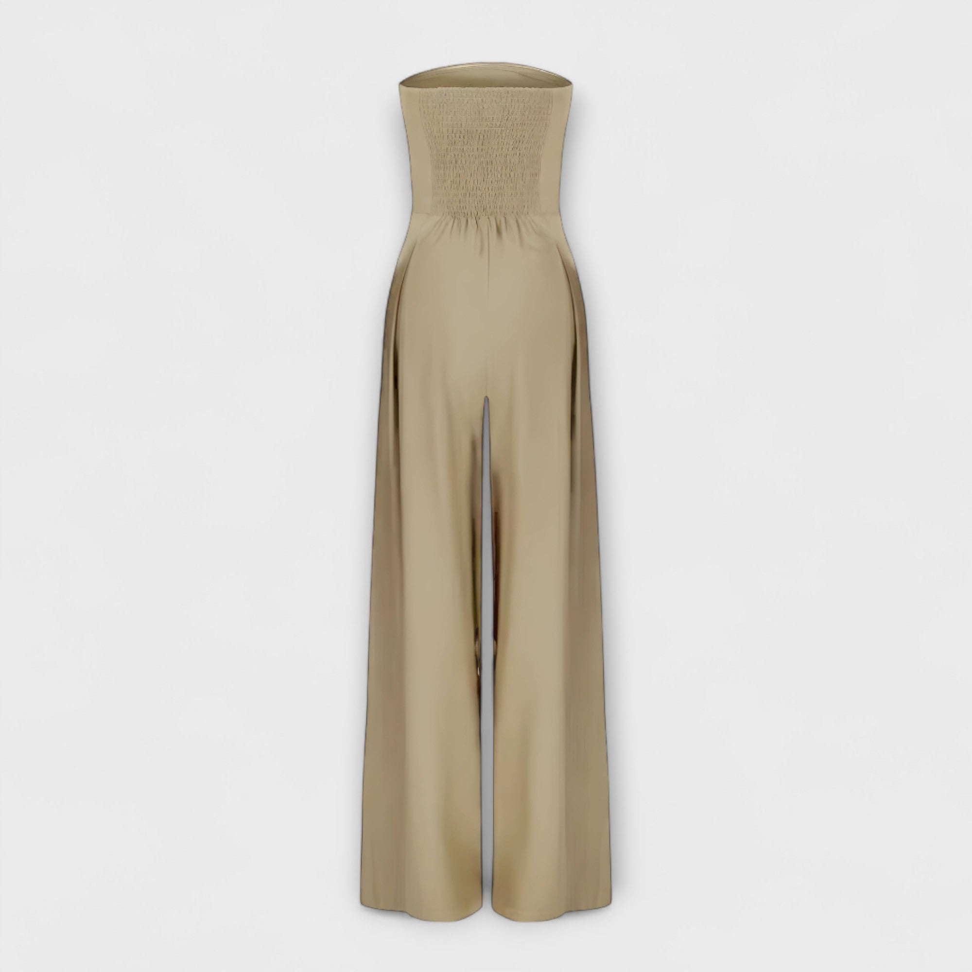 Amelie | Stylish Strapless Wide-Leg Jumpsuit