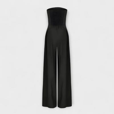 Amelie | Stylish Strapless Wide-Leg Jumpsuit
