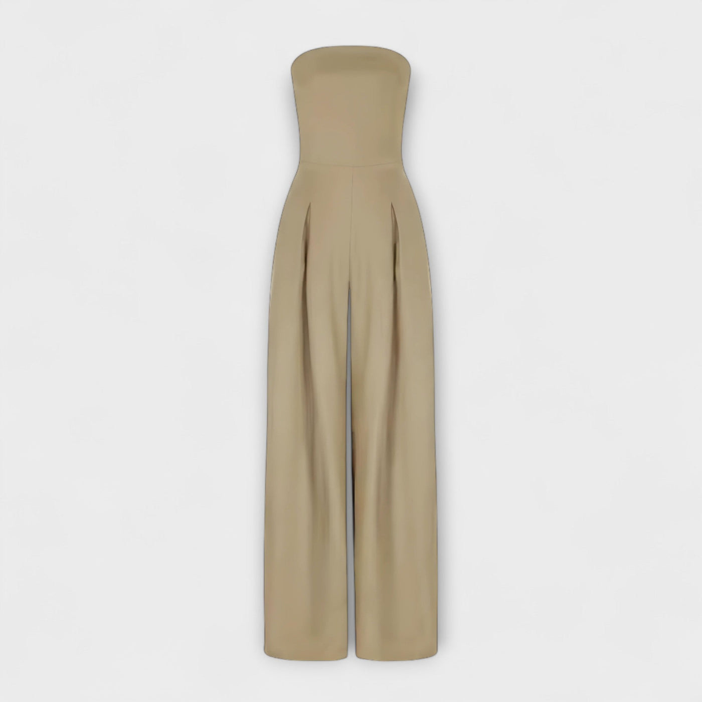 Amelie | Stylish Strapless Wide-Leg Jumpsuit