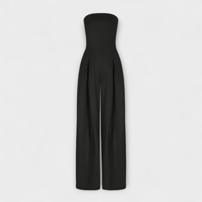 Amelie | Stylish Strapless Wide-Leg Jumpsuit