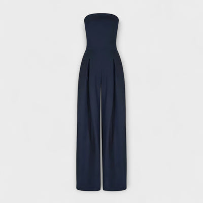 Amelie | Stylish Strapless Wide-Leg Jumpsuit