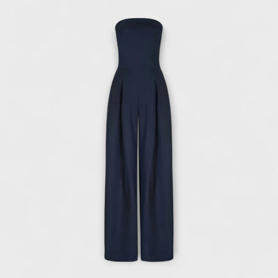 Amelie | Stylish Strapless Wide-Leg Jumpsuit