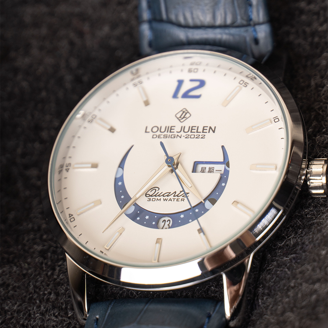 van Baerle® - Elegant Luminous Moon Phase Watch